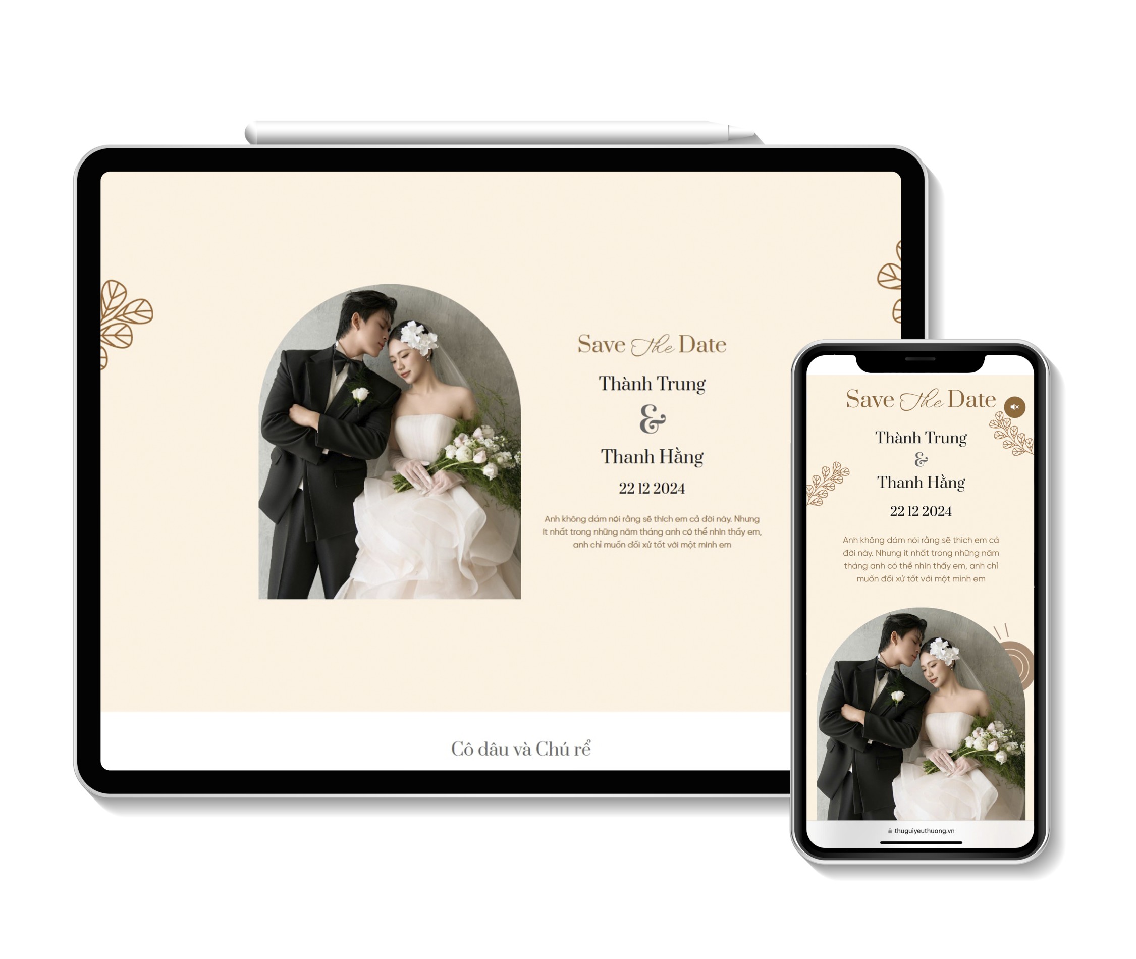 Mẫu thiệp cổ điển 2